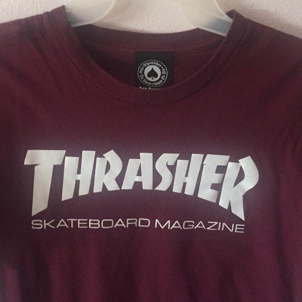 Thrasher Burgundy Shirt XS